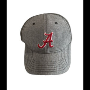 Top of the World Cap Hat Unisex Snapback Gray Alabama Crimson Tide Truckers